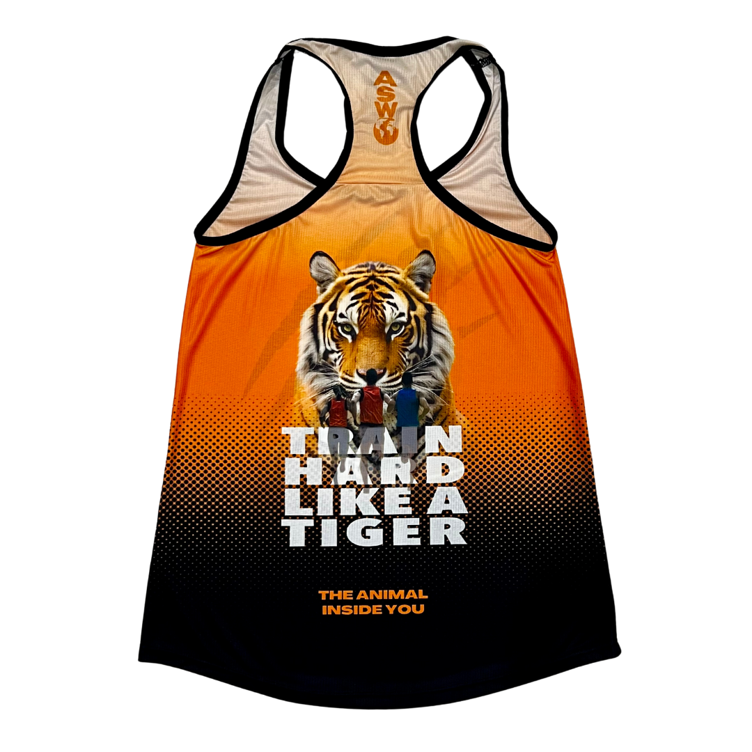 Camiseta técnica sin manga mujer - TIGER